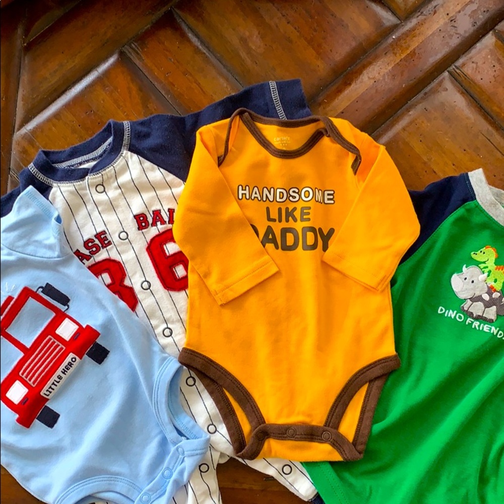 Lot Carter’s onesies 3 month
